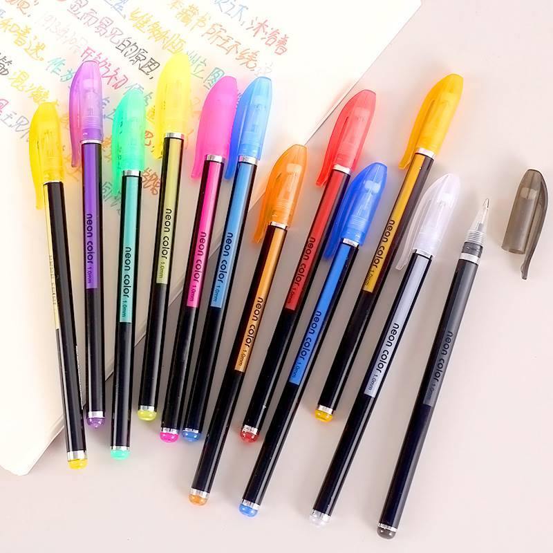 Gel Pens Highlighter, Gel Glitter Pen Set