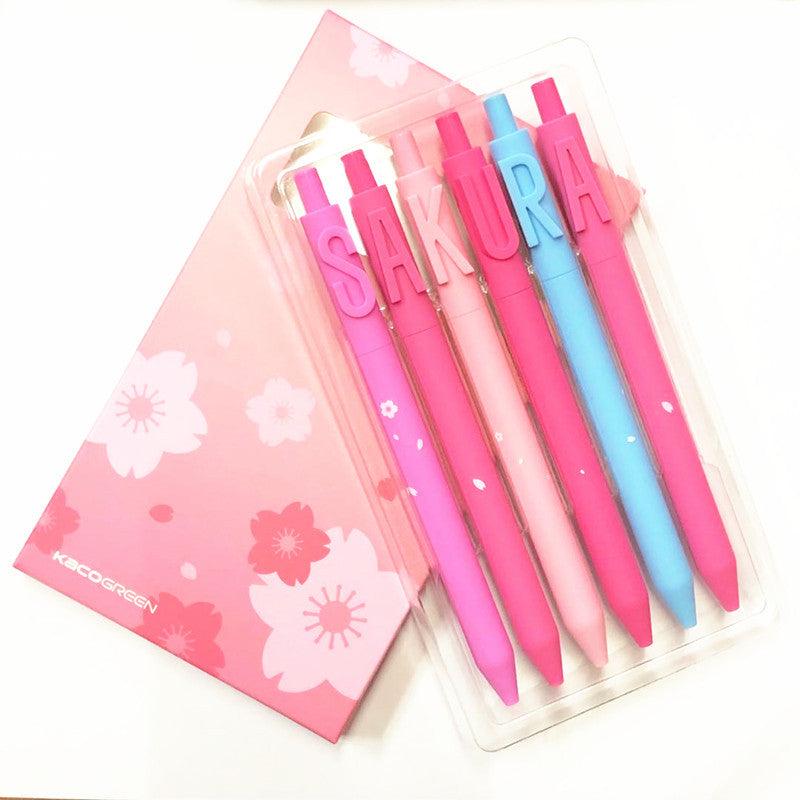 Gel Pen Set - KacoGreen Sakura