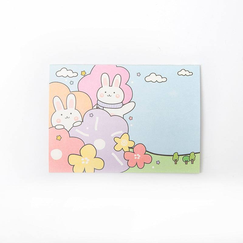 Large Sticky Notes - Cute Bunny