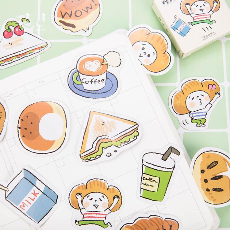 Cute Kawaii Food Stickers 