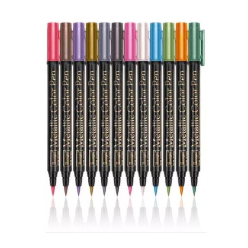 Metallic & Coloured Pens - Drawing: Pens, Pencils, Markers