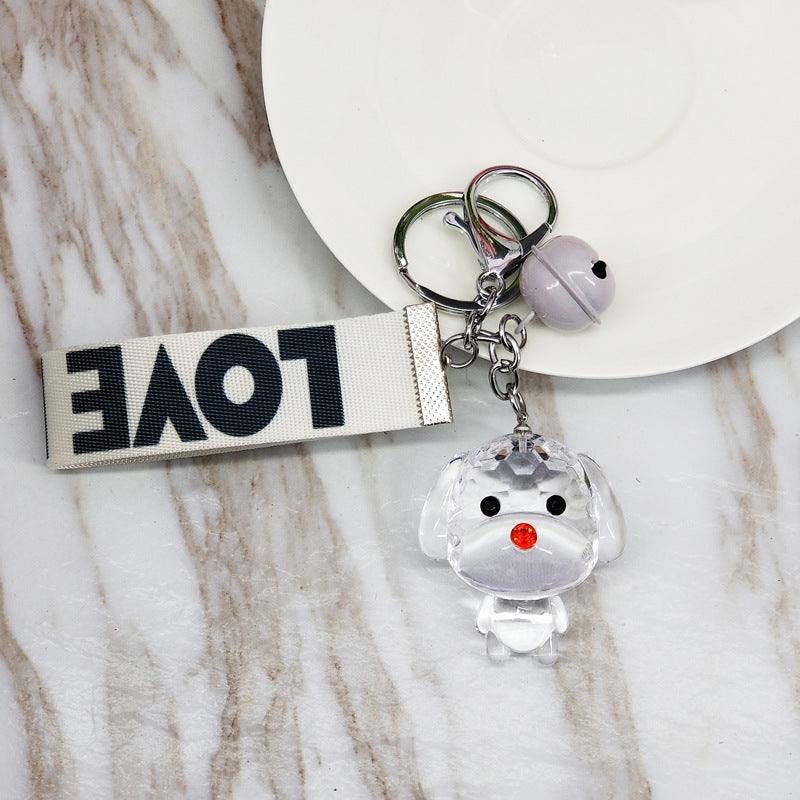 Keychain Wristlet - Keychain Wristlet - Dog - Clear