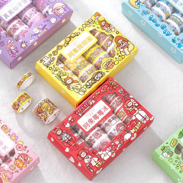 Shades of Red Washi Tape - Kawaii Pen Shop - Cutsy World