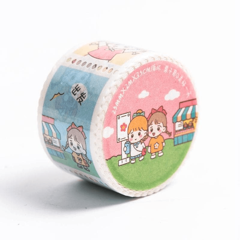 Die Cutting Washi Tape Printed Adhesive Decorative Masking Paper Tape for  Gift Wrapping with Greeting Words - China Stationery Tape, Decoration Tape