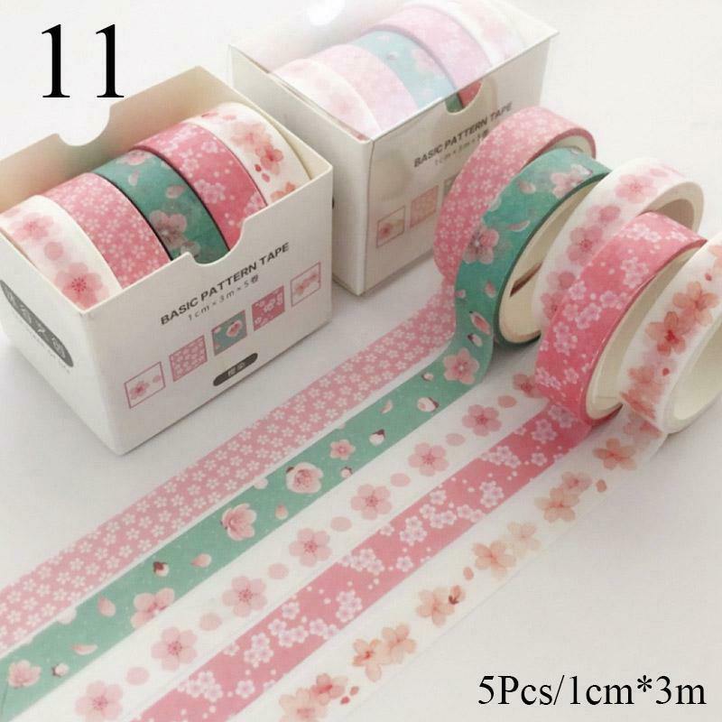 Washi Tapes - Spring Theme Art, Craft & Stationery Supplies