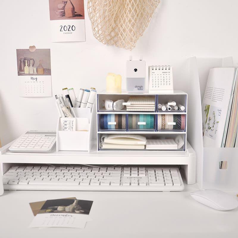 Office Desk Organizer (White)