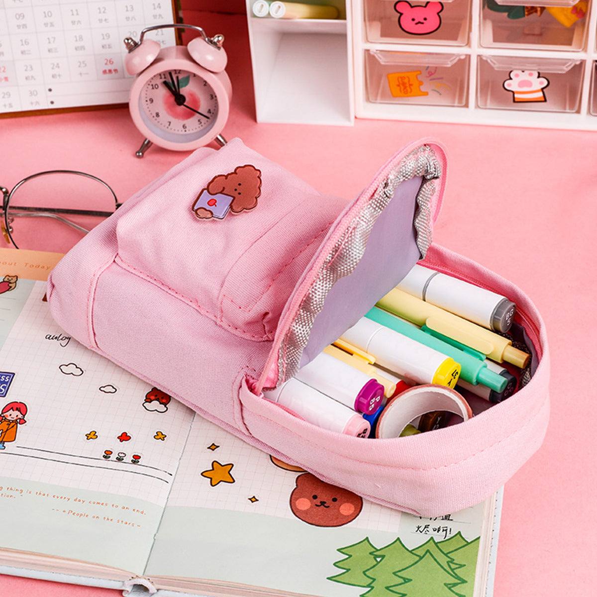Large Capacity Pencil Cases For Girls And Boys Kawaii Pencil Boxes