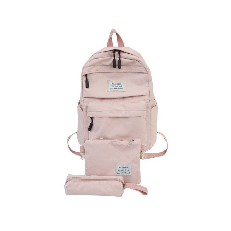 Waterproof backpack pink sale