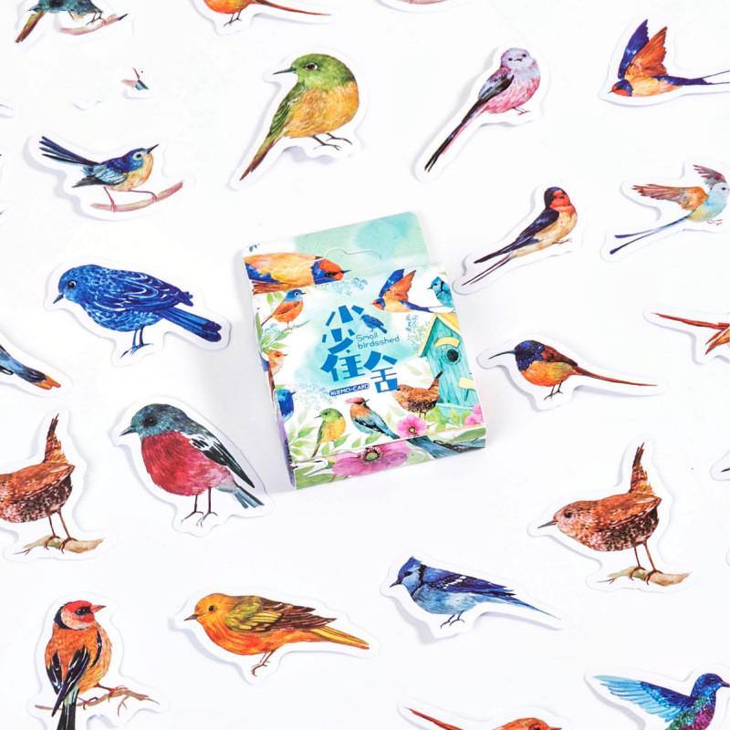 Bird Stickers - Unique Art, Craft & Stationery