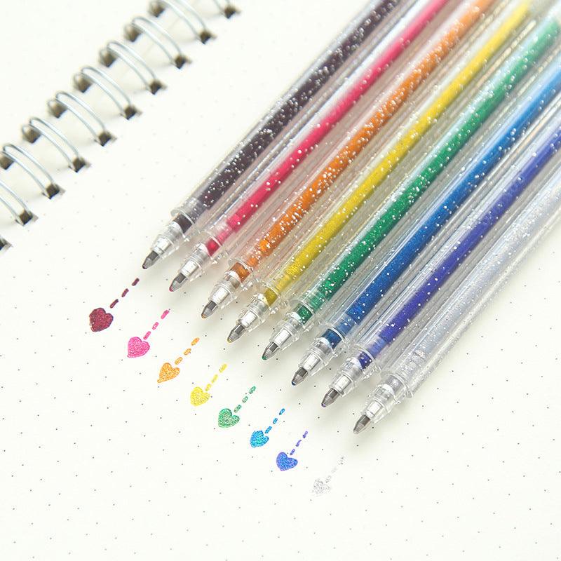Glitter Pens | Weekday glitter pens | sweary pens