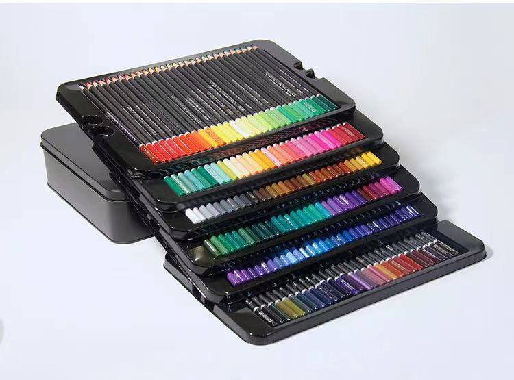 Colored Pencils 72 Colors Set, Oil-Based Colored Pencils, Drawing