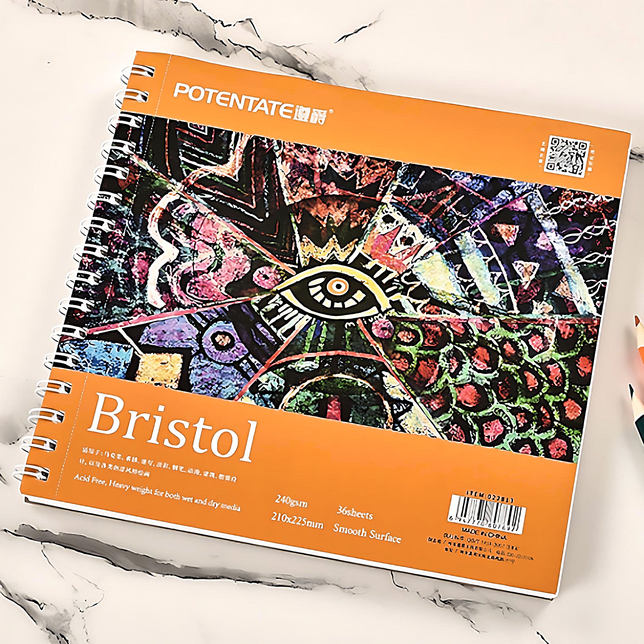 Potentate Bristol Sketchbook, Art Supplies