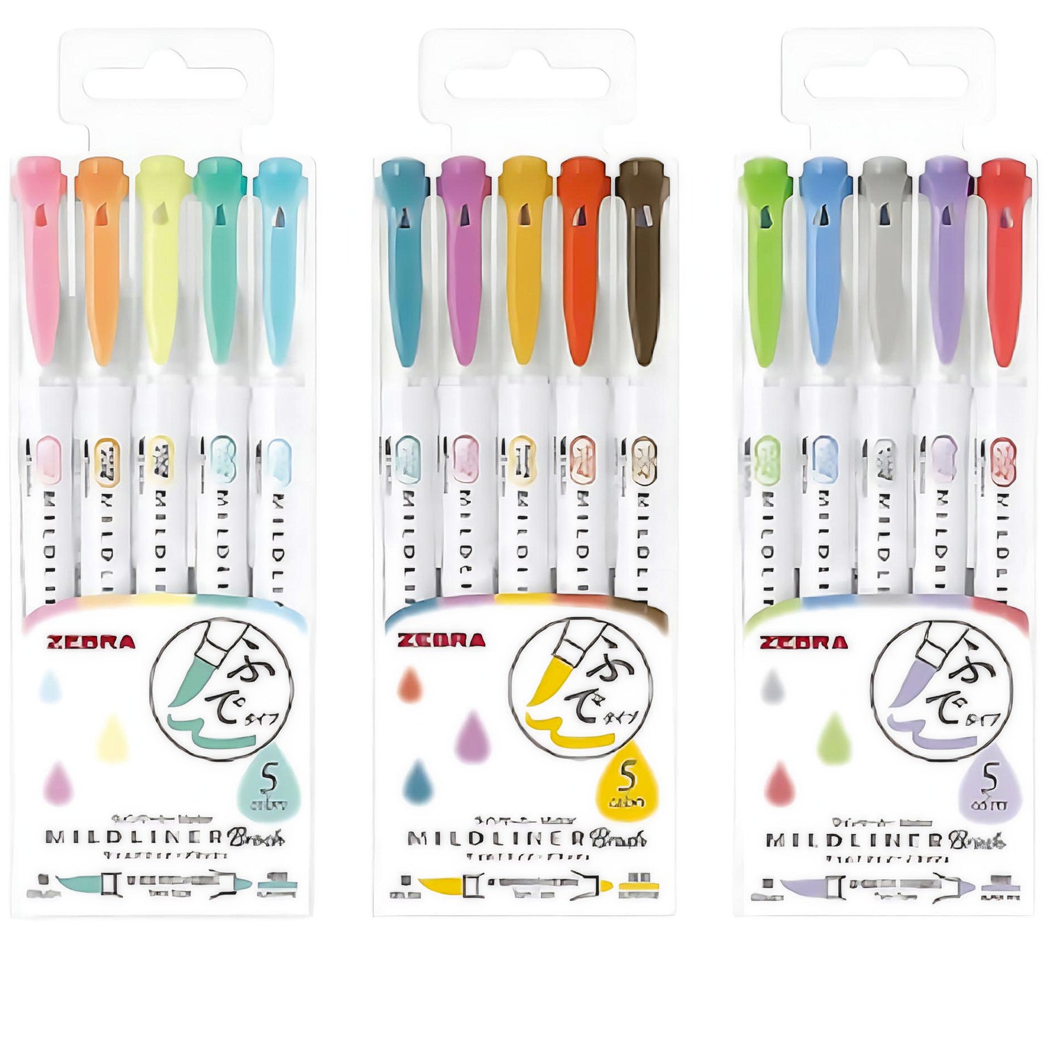 Art Brush Markers Pens for Adult Coloring Books, 34 Colors Numbered Dual  Tip (Br