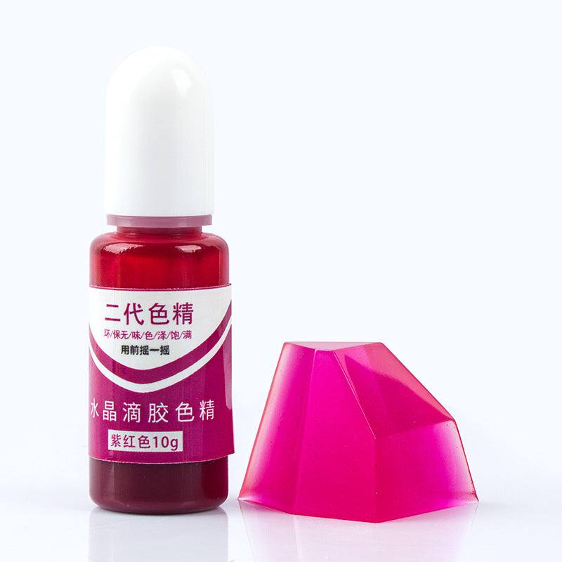 Resin Colorant - Liquid Epoxy Resin Colorant - Purple Red